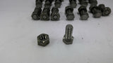 Hex Bolt 1 34 x 1/2 Coarse Thread With Nut Lot Of 20