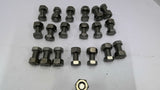 Hex Bolt 1 34 x 1/2 Coarse Thread With Nut Lot Of 20