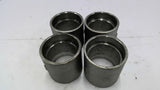 1 1/2Inch 316 Stainless Steel Pipe Coupling Lot of 4