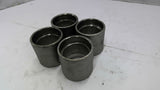 1 1/2Inch 316 Stainless Steel Pipe Coupling Lot of 4
