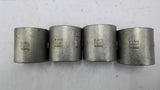 1 1/2Inch 316 Stainless Steel Pipe Coupling Lot of 4