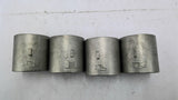 1 1/2Inch 316 Stainless Steel Pipe Coupling Lot of 4