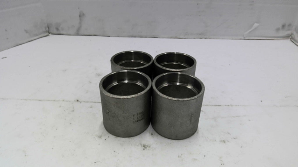 1 1/2 Inch Stainless Steel Pipe Coupling set of 4