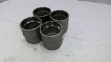 1 1/2 Inch Stainless Steel Pipe Coupling set of 4