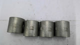 1 1/2 Inch Stainless Steel Pipe Coupling set of 4