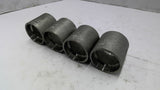 1 1/2 Inch Stainless Steel Pipe Coupling set of 4