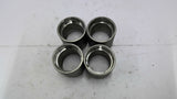 1 1/2" 316 Stainless Steel Pipe Coupling Lot of 4