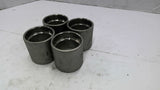 1 1/2" 316 Stainless Steel Pipe Coupling Lot of 4