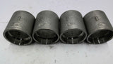 1 1/2" 316 Stainless Steel Pipe Coupling Lot of 4