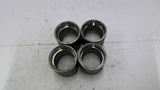 1 1/2" Stainless Steel Pipe Coupling Lot of 4