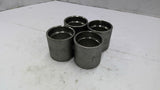 1 1/2" Stainless Steel Pipe Coupling Lot of 4