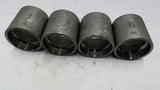 1 1/2" Stainless Steel Pipe Coupling Lot of 4
