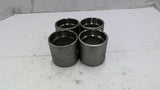 1 1/2" Stainless Steel Pipe Coupling Lot of 4