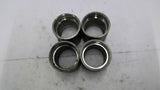 1 1/2" Stainless Steel Pipe Coupling Lot of 4