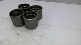 1 1/2" Stainless Steel Pipe Coupling Lot of 4