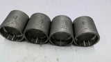1 1/2" Stainless Steel Pipe Coupling Lot of 4