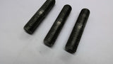 Double Ended Stud Bolts 1" Lot of 3
