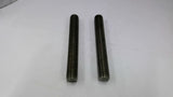 Stainless Steel Thread Rod 1" x 8 1/2" Lot of 2