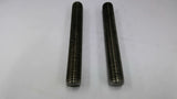 Stainless Steel Thread Rod 1" x 8 1/2" Lot of 2