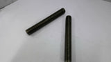 Stainless Steel Thread Rod 1" x 8 1/2" Lot of 2