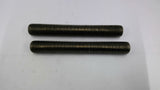 Stainless Steel Thread Rod 1" x 8 1/2" Lot of 2
