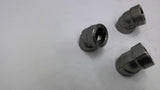 Merit Brass 1/2 Elbow 45 Pipe Fitting Lot Of 3