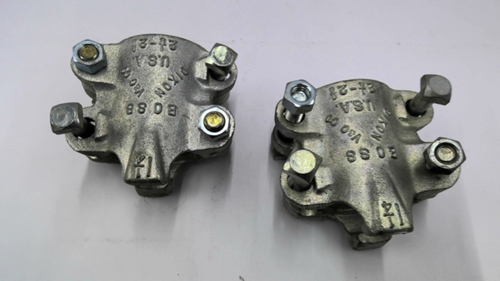 Dixion Valve Boss Clamp 1 1/4 x 2 1/8 -2 3/8 Lot Of 2