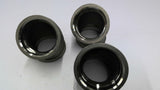 Merit Brass 0615203 2" SW 150 PS 45 Elbow Set Of 3