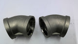 Merit Brass 0615203 2"SW 150 PS 45 Elbow Set Of 2