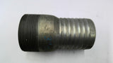 Stainless Steel Nipple MNPTX Hose Bar 3"