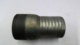 Stainless Steel Nipple MNPTX Hose Bar 3"