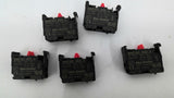 Allen Bradley 800F-X01 Contact Block 690V 10AMP Lot Of 5