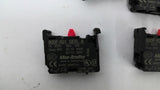 Allen Bradley 800F-X01 Contact Block 690V 10AMP Lot Of 4