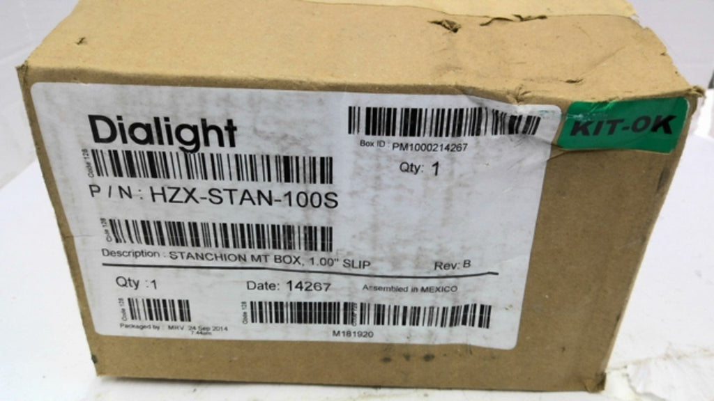 Dialight HZX-STAN-100S Stanchion Mounting Box