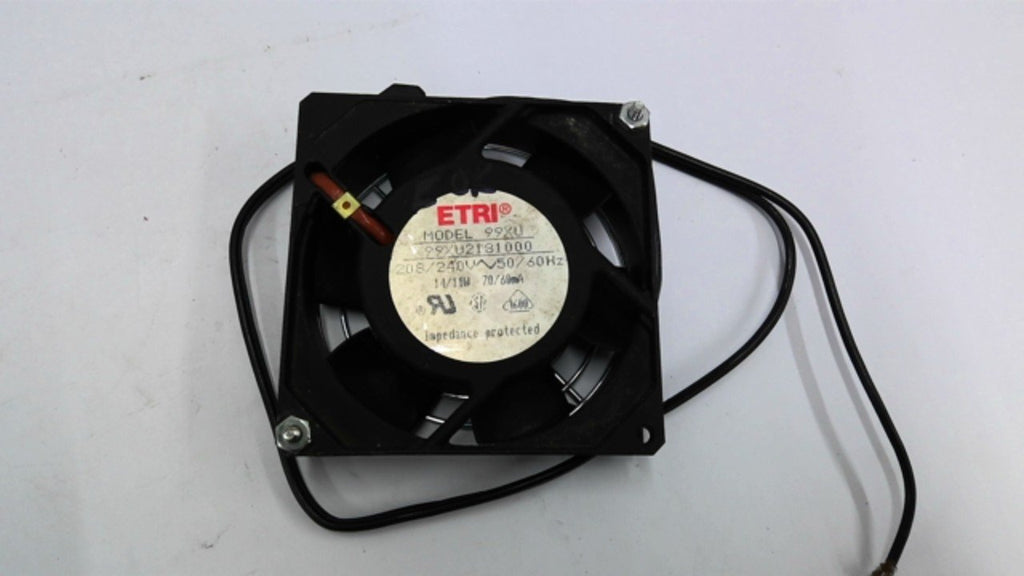 Etri Model 99XU2131000 AC Cooling Fan 208/240 VAV 60 HZ 14/11 Watts