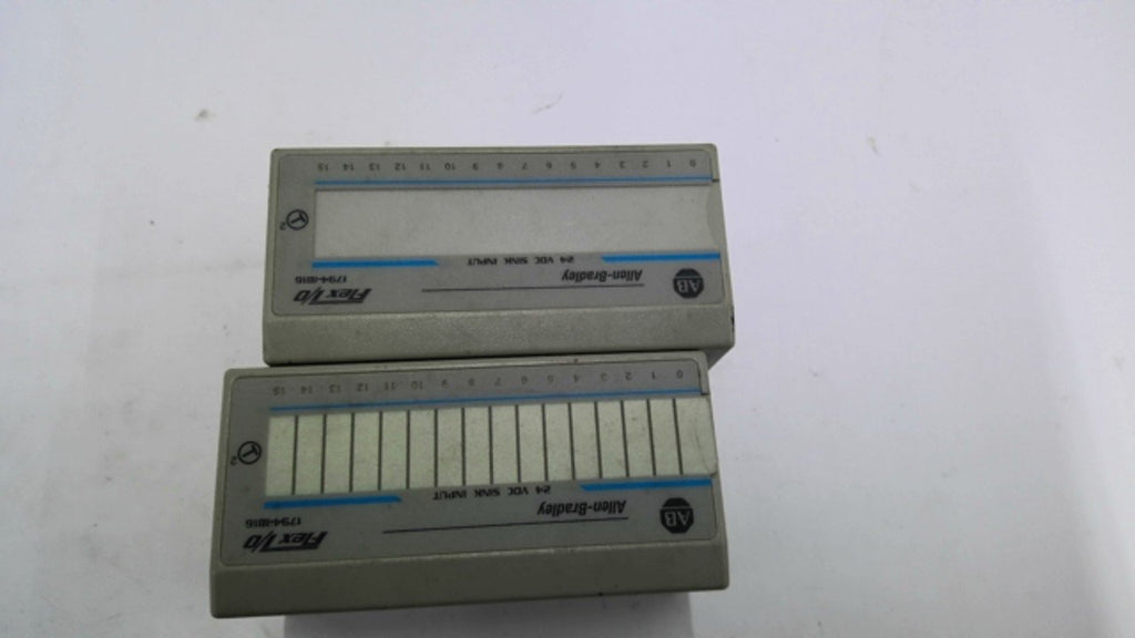 Allen Bradley 1794-IB16 Flex 1/0 Digital Input Module Lot Of 2
