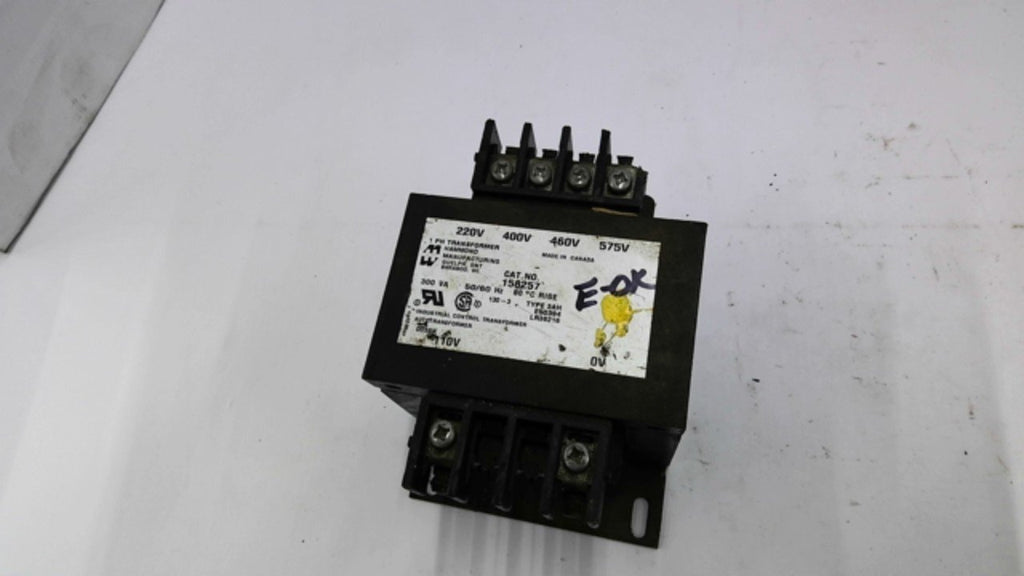 Hammond 158257 300 VA Industrial Transformer 220 400 460 575 Pri V 110 0 Vol