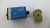 ATC 319B-10Y-Q-1-X Time Delay Relay 120VAC 50/60HZ With Schrack Relay Socket