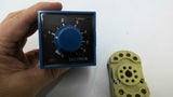 ATC 319B-10Y-Q-1-X Time Delay Relay 120VAC 50/60HZ With Schrack Relay Socket