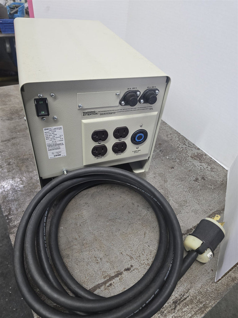OneAC CC2338 Power Conditioner 240/120 16 Amp Single Phase Output
