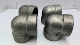 2" AI82F316L 90 Degree Industrial Pipe Elbow