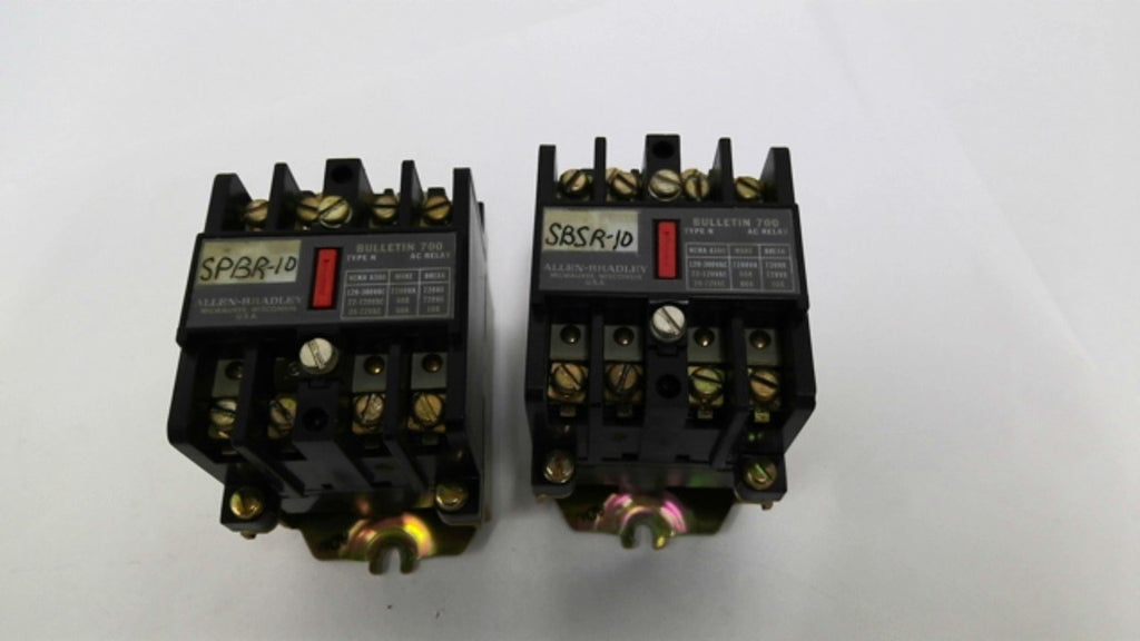 Allen Bradley 700-N400A1 Relay 110-120V 50/60HZ