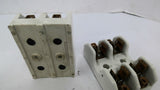 Bussman 429P Porcelain Fuse Holder Double Unit 60AMP 250V Lot Of 2