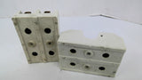 Bussman 429P Porcelain Fuse Holder Double Unit 60AMP 250V Lot Of 2