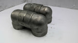 2" A182F316L 90 Degree Industrial Pipe Elbow