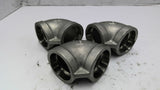 90-Degree Threaded Pipe Elbow Set of 3