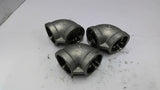 90-Degree Threaded Pipe Elbow Set of 3