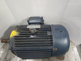 Leeson G150007.60 20 HP AC Motor 1800 RPM 4P 208-230/460 Volts 256T Frame