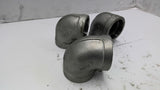 90-Degree Threaded Pipe Elbow Lot of 3