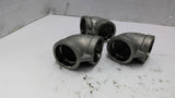 90-Degree Threaded Pipe Elbow Lot of 3